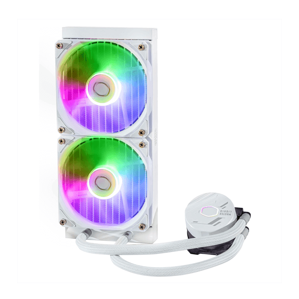 Cooler Master MasterLiquid 240L Core ARGB White 240mm CPU Liquid Cooler